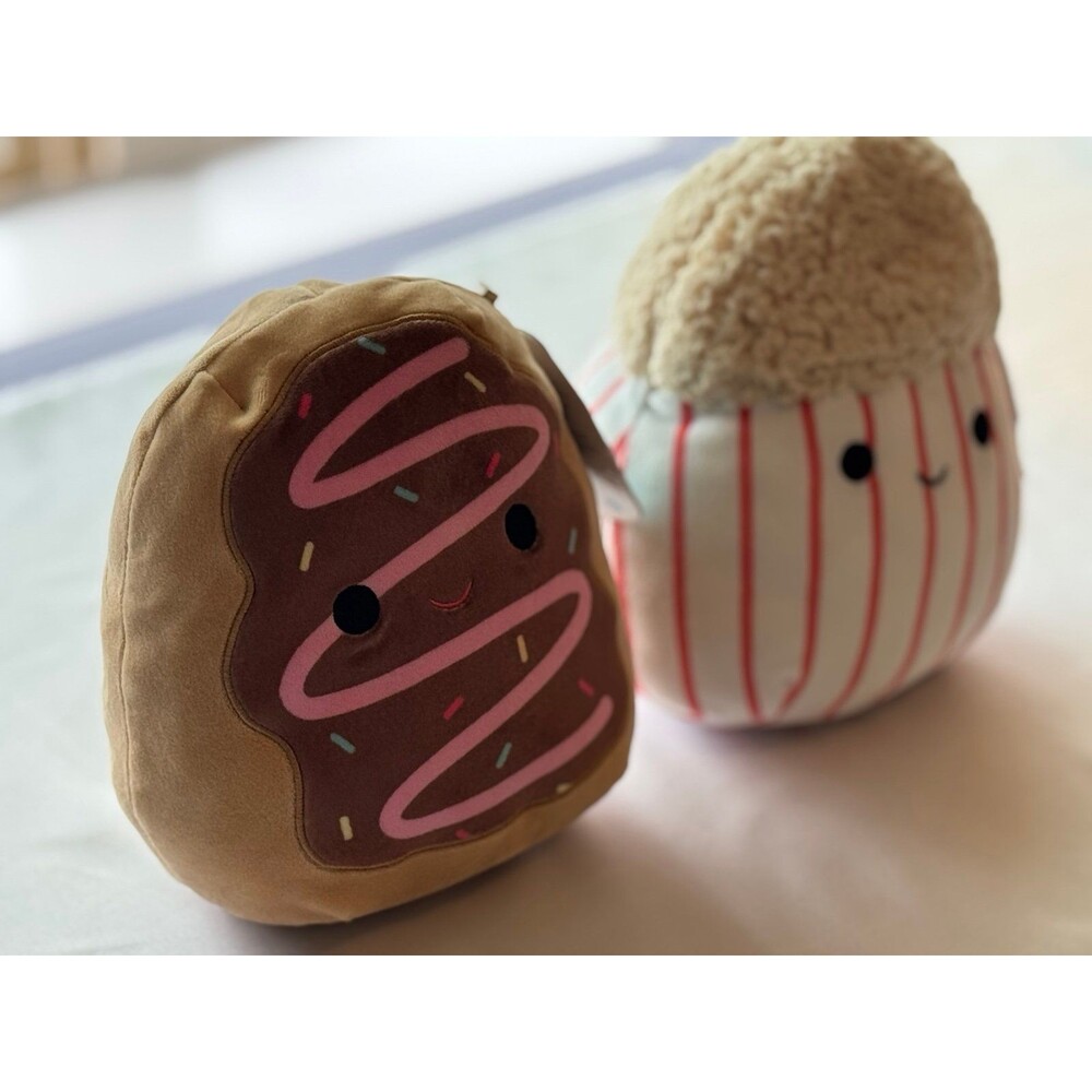 Squishmallow Brand, Pop Tart & Popcorn Stuffed Animals, Comfort Toys For Kids - Picture 4 of 10